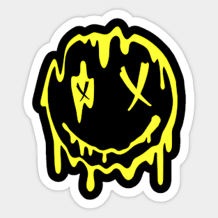 Melty Smiley Sticker